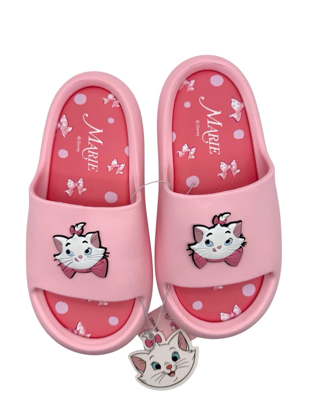 Disney Aristocats Marie pink slides/slip on sandals women’s size US 7/ EU 37-38